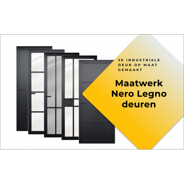 Optioneel: Maatwerk voor Nero Legno Deuren